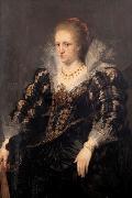 Peter Paul Rubens Portrait of Jacqueline de Caestre. oil on canvas